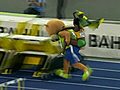 Mascot gives runner a lift crashes | BahVideo.com