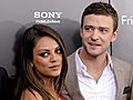 Timberlake and Kunis Talk Nudity at Premiere | BahVideo.com