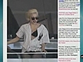 Lady Gaga Appears at Yankee Stadium Too Hot  | BahVideo.com
