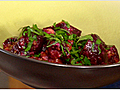 Beet Salad With Garlic-Walnut Sauce | BahVideo.com