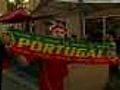 Portugal fans force road closures | BahVideo.com