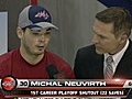 Hockey Central Michal Neuvirth Interview | BahVideo.com