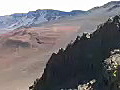Royalty Free Stock Video HD Footage Inside of Haleakala Crater in Maui Hawaii | BahVideo.com