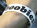 Battle Brewing Over amp 039 Boobies amp 039 Bracelet Ban | BahVideo.com