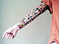 This Can t Be Real Life Woman Gets 152 Facebook Friends Tattooed On Herself  | BahVideo.com