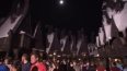 Harry Potter Fans Visit Wizarding World Theme Park After Midnight Premiere | BahVideo.com