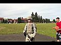 Army basketball trick shots | BahVideo.com