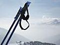 Ski tips for freeriding pole walking | BahVideo.com