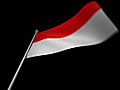 Indonesia Flag Stock Footage | BahVideo.com