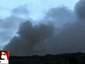 Vluchten voor vulkaan in Indonesi  | BahVideo.com