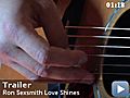 Ron Sexsmith Love Shines | BahVideo.com