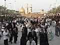 Shi ite pilgrims descend on Karbala | BahVideo.com