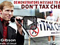 Permanent Link to Demonstrators Message to Apple Don t Tax Cheat  | BahVideo.com
