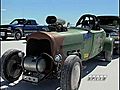 American Muscle Car Lonely Salt Flat | BahVideo.com