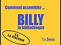 Comment assembler la biblioth que BILLY d IKEA  | BahVideo.com
