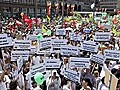 Tausende demonstrieren wieder gegen Stuttgart 21 | BahVideo.com