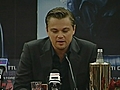 Leonardo talks politics | BahVideo.com