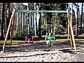 Jumping From Swing Fail | BahVideo.com