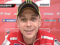 Valentino Rossi en exclusiva en Moto GP  | BahVideo.com