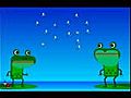 Funny Happy Birthday Animated Frogs Free Greeting E-cards LadyBugEcards com | BahVideo.com