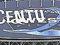 UNCUT Crews Paint Centurylink Logo On Qwest Field | BahVideo.com