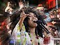 Badu gets fine probation for Dallas nude walk | BahVideo.com