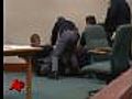 Raw Video Courtroom Scuffle After Suicide Att  | BahVideo.com
