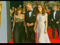 Wills and Kate join Hollywood royalty in LA | BahVideo.com