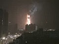 Как горят небоскребеы | BahVideo.com