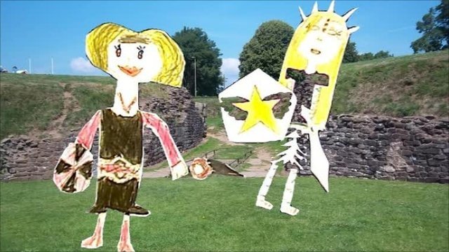 Roman Caerleon reborn in children s animated films | BahVideo.com