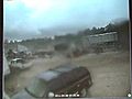 Tornado caught on surveillance video | BahVideo.com