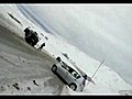 Buzlu yolda kafadan girdi | BahVideo.com
