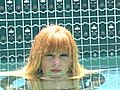Beautiful Sexy Redhead In The Pool-6 Stock  | BahVideo.com