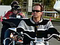 Stock Video Motorcycle Riders Pull Up Into Staging Lanes at the Fun in the Sun Toy Run in Ft Lauderdale Florida in 2007 Royalty-Free HD Footage | BahVideo.com