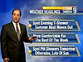 More Comfortable Weather Moves In | BahVideo.com