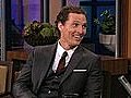 Video Matthew McConaughey on The Tonight Show With Jay Leno | BahVideo.com