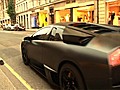 Les voitures de sport emp chent les Londoniens  | BahVideo.com