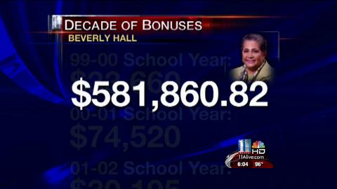 Dr Beverly Hall received over 580K in bonuses | BahVideo.com