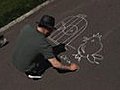 Street artist De La Vega gets his message out | BahVideo.com
