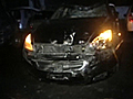 Girls in Honda car hit motorbike 2 killed | BahVideo.com