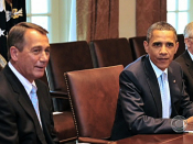 Boehner WH only firm on damn tax increases  | BahVideo.com
