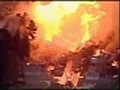 Northern California city in flames after natural gas explosion | BahVideo.com