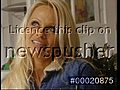 Pamela Anderson at home giving an interview  | BahVideo.com