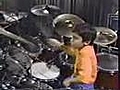 Jacob Armen drum solo seven years old  | BahVideo.com
