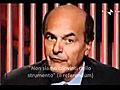 La coerenza di Bersani sulla privatizzazione  | BahVideo.com