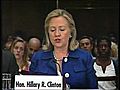 Clinton talks Af-Pak strategy at hearing | BahVideo.com