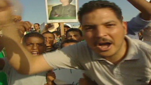 Gadhafi supporters rally in former rebel city | BahVideo.com