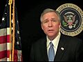 George W Bush - Endorsement of Just About Famous | BahVideo.com