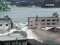 Japanese Tsunami Caught On Camera | BahVideo.com