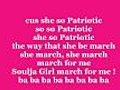 Soulja Boy amp quot Patriotic amp quot with lyrics  | BahVideo.com